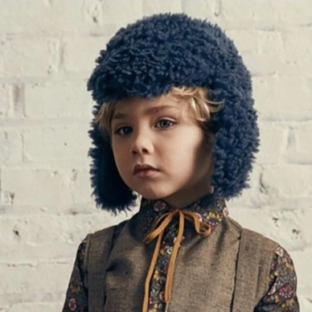 Tia Cibani Kids' blue hat